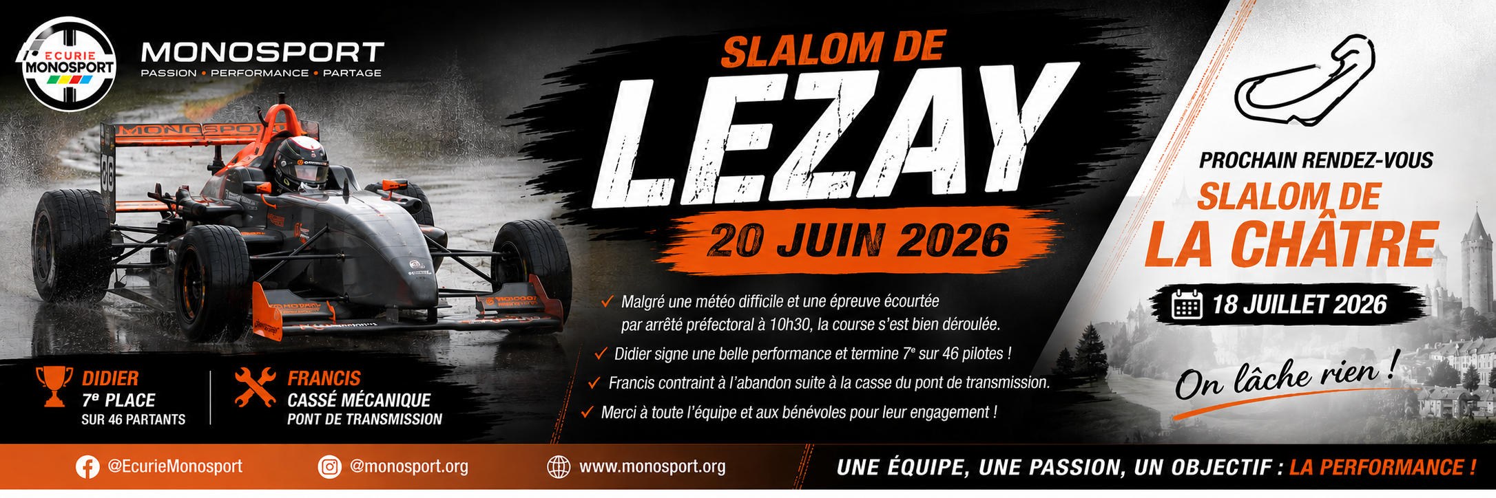 Courses Slalom 20 juin
