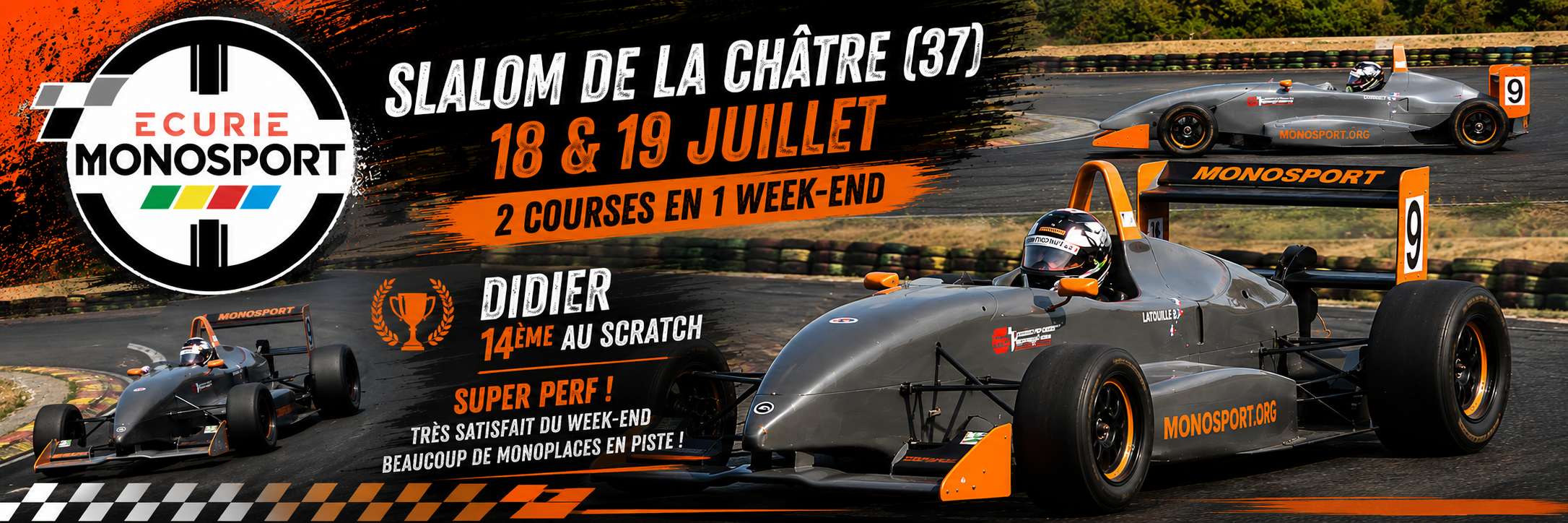 Courses Slalom 18 et 19 juillet